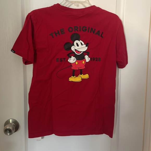 Red Mickey Mouse T-Shirt - Picture 2 of 5